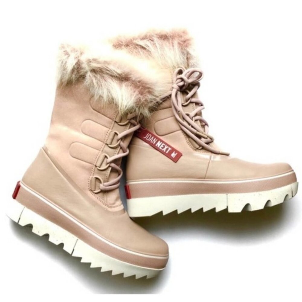 Sorel Joan of Arctic Next Waterproof Snow Winter Rain Boot Size 10 Pink NWOB